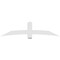 Ekena Millwork Bellingham Architectural Grade PVC Gable Bracket, 84"W x 21"H x 6"D x 6"F, 6/12 Pitch GBP084X21X0606BEL00 - alternate 2